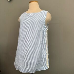 Vineyard Vines Stripe Linen Tank